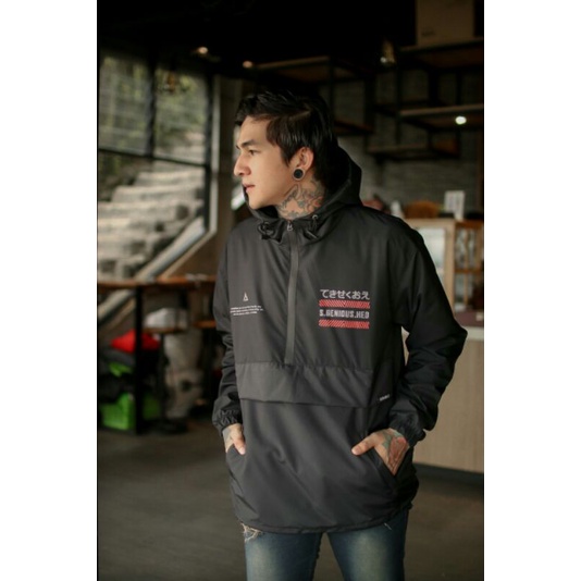 Genious Jaket Cougle Waterpoof Jaket Parasut Jaket Pria Jaket Outdoor Jaket Windbreaker Jaket Distro