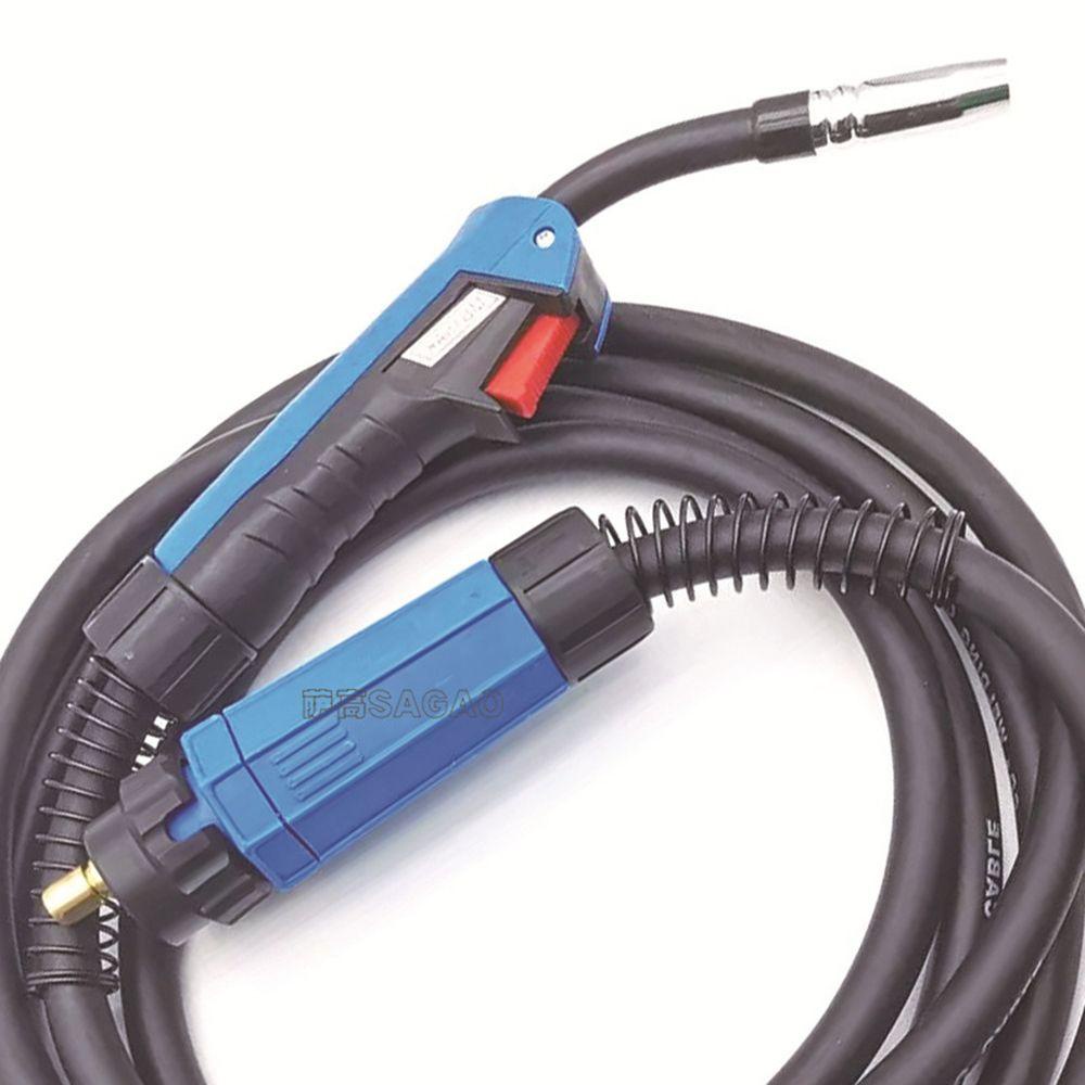 Solighter 5pcs Saklar Pemicu MIG MAG Perlengkapan Solder Aksesori Tukang Las Untuk 15AK/24KD/36KD