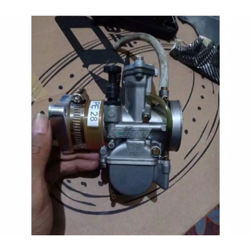 Manipol intake karet teflon karbu karbulator PE 24/26/28/30/32/34 PWK 24/26/28/30/32/34/35/38 PNP GL MP Tiger satria fu keluarga cb