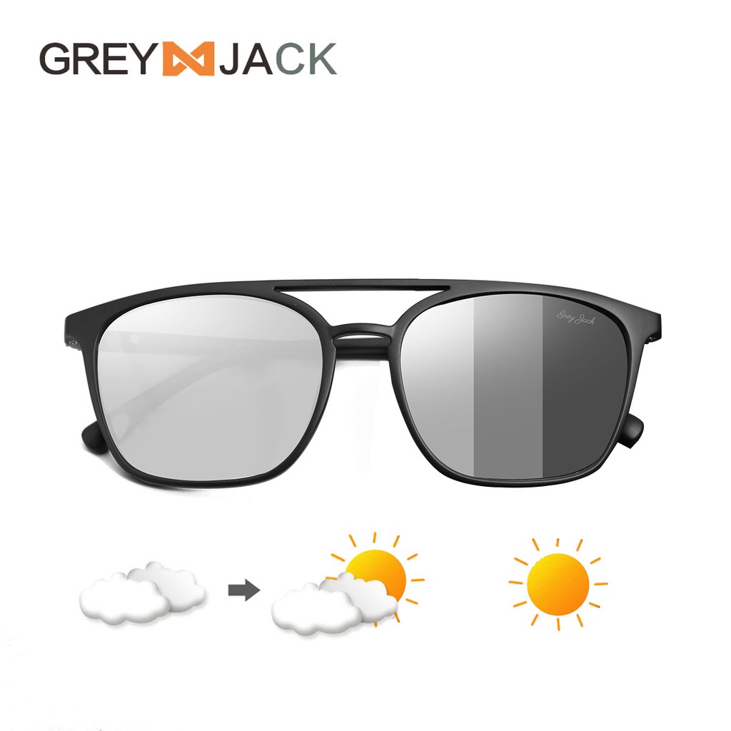 

Grey Jack Kacamata photocromic anti sinar uv 2207
