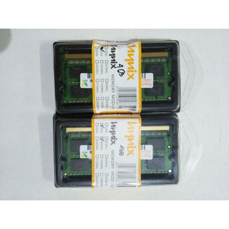 RAM LAPTOP HYNIX SODIMM DDR3 4GB