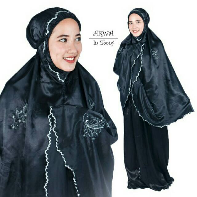 Mukena Silky bordir Arwa