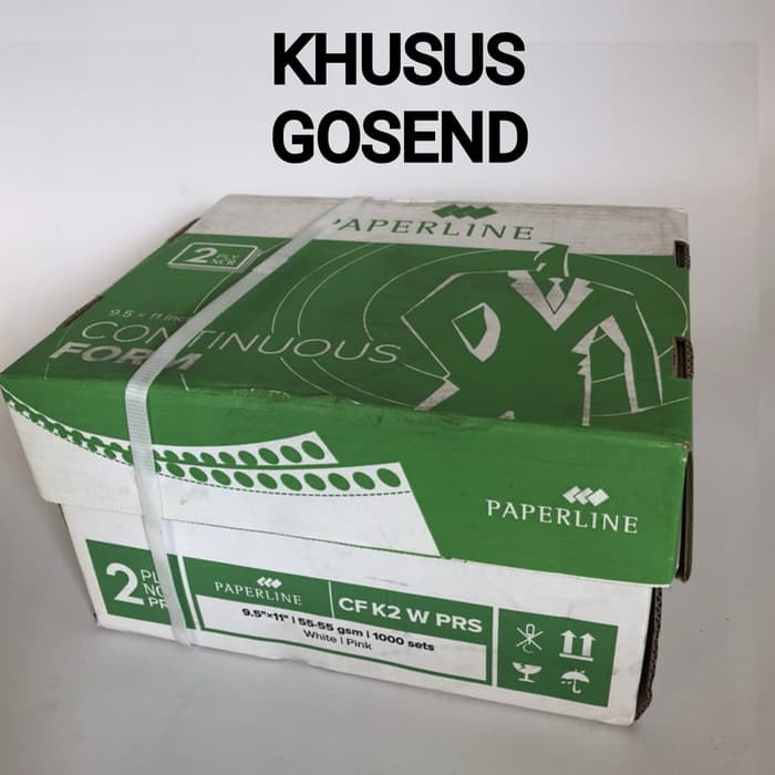 

GOSEND Continuos Form SIDU 2ply PRS 9,5x11:2/Kertas Komputer Paperline Bagi2