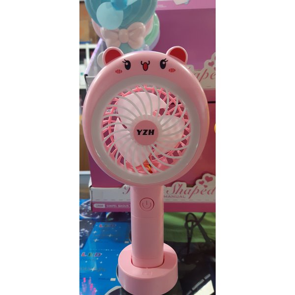 Kipas Angin Mini LED Portable Fan Keropi HK Doraem*n Mini*n