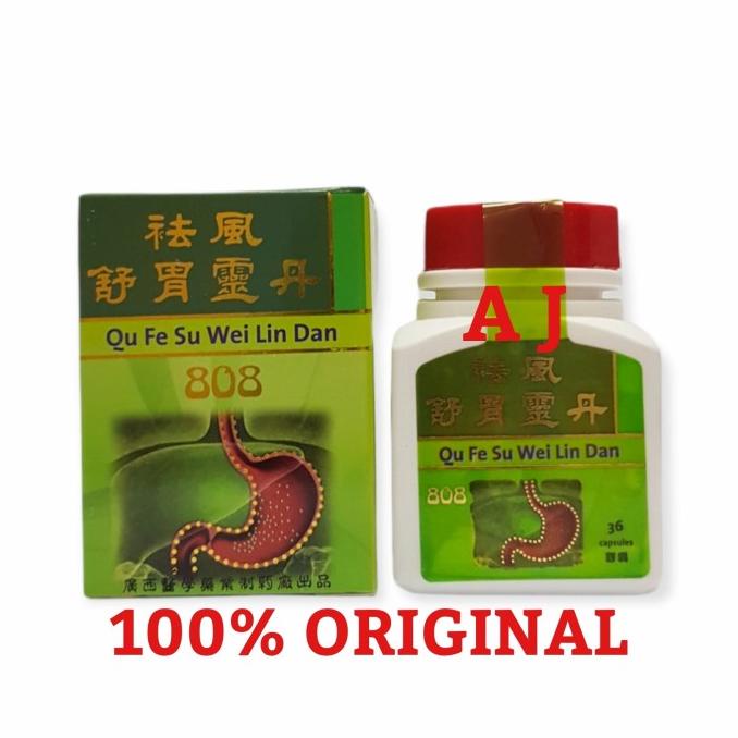 Qu Fe Su Wei Lin Dan 808 - Obat Maag dan Asam Lambung