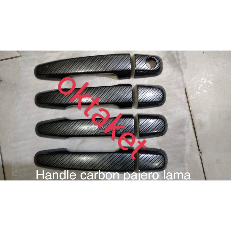 cover handle Pajero lama / Old 2009 2012 2015 full Carbon