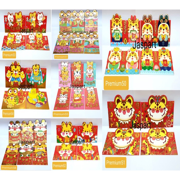 

ANGPAO HONG BAO IMLEK SHIO HARIMAU MACAN 2022 VARIAN PREMIUM PANJANG Kualitas Terbaik