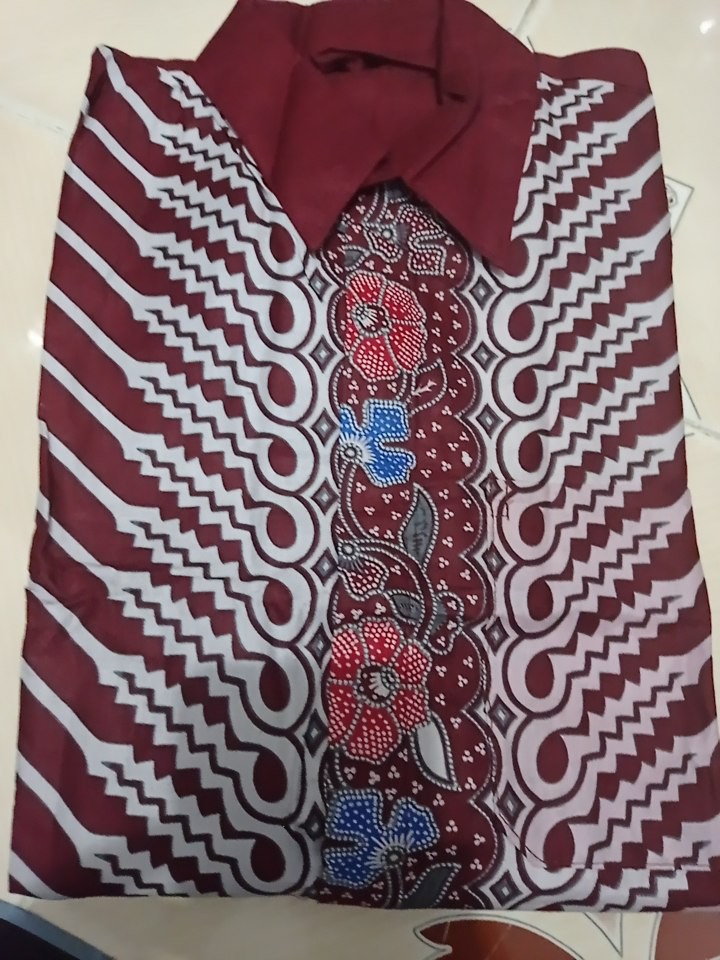 Maura Couple - Sania Ruffle Batik Couple Ori Ndoro Jowi Garansi Termurah Shopee - Batik Modern Solo