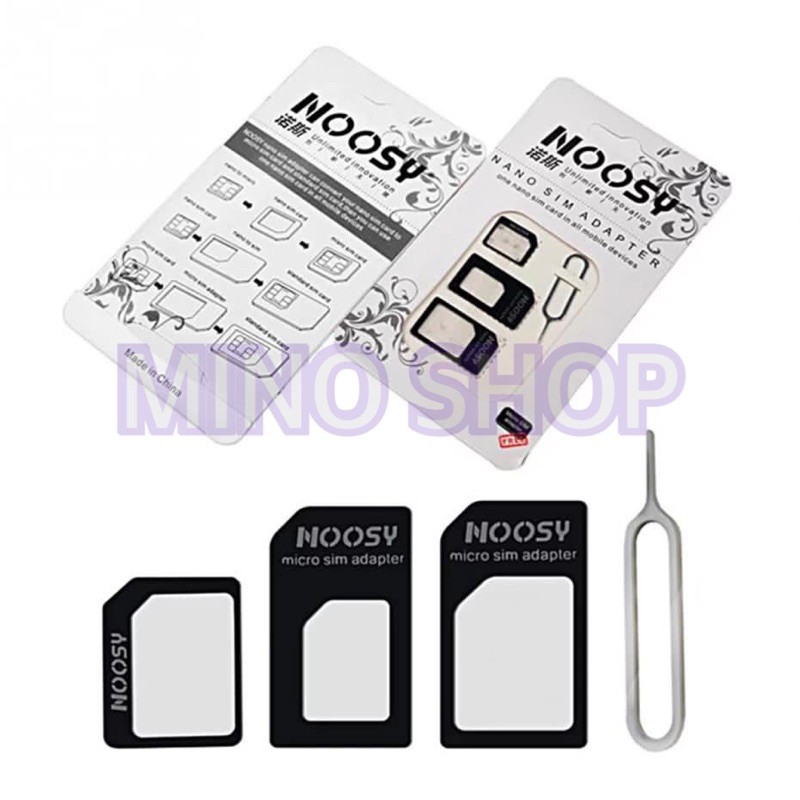 ADAPTOR NANO SIMCARD NOOSY - ADAPTOR NOOSY 3IN1