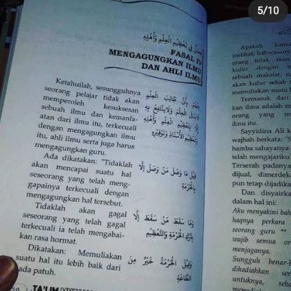 Terjemah taklim terlengkap ukuran tebal dan besar