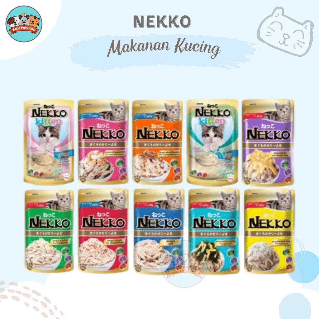 Nekko Makanan Kucing / Cat Food 70gr