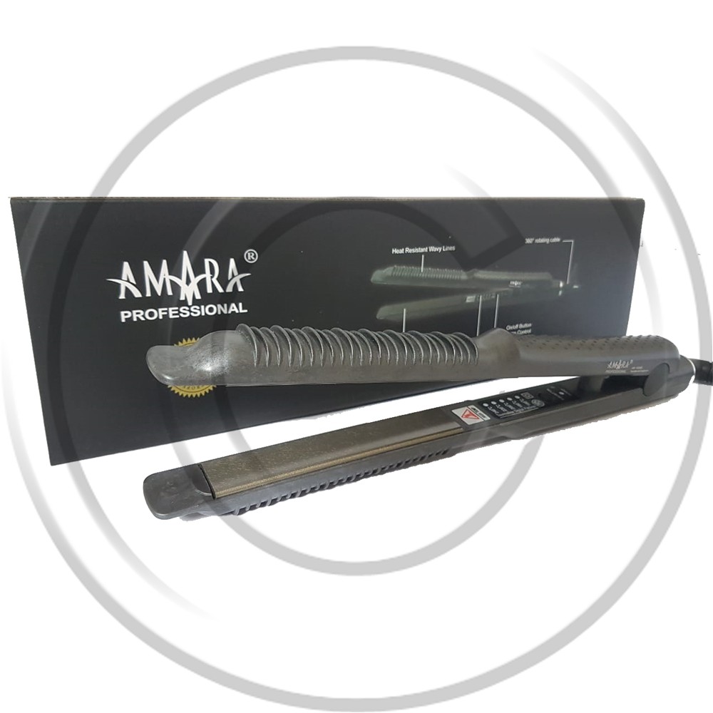 AMARA 2in1 9299B Proffesional - Catokan Rambut / Pengkeriting (Curly) / Pelurus / Hair Straightener