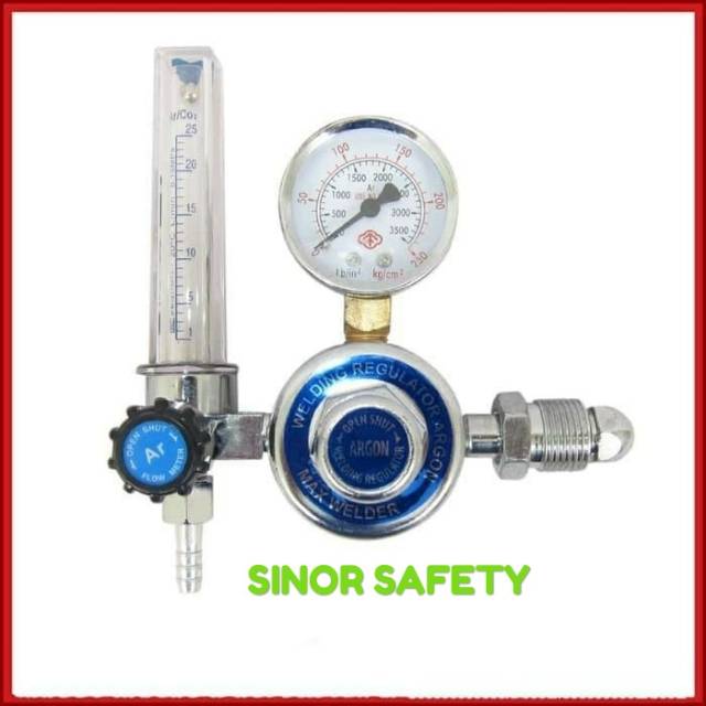 Regulator Las ARGON Flowmeter FlowGauge Flow Meter Gauge