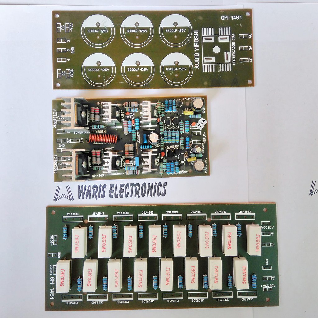 kit driver super yiroshi power audio ampli amplifier GM 1461