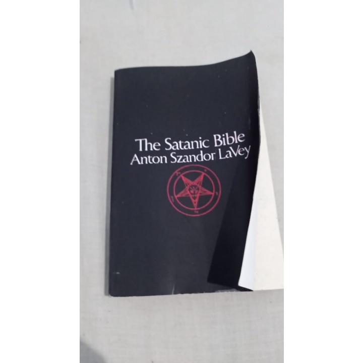 Jual The Satanic Bible Anton Szandor Lavey Shopee Indonesia