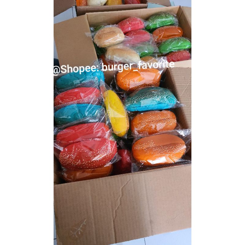 

Roti Hotdog Warna / Hotdog Pelangi