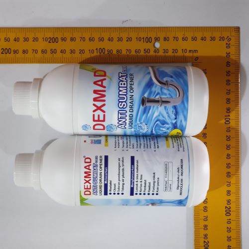 DEXMAD 500 ML Anti Sumbat  Saluran Pipa Wastafel Kloset Talang Shock