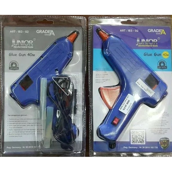 PROMO Alat Lem Tembak Glue Gun 40W ON-OFF/Hot Melt Glue Gun