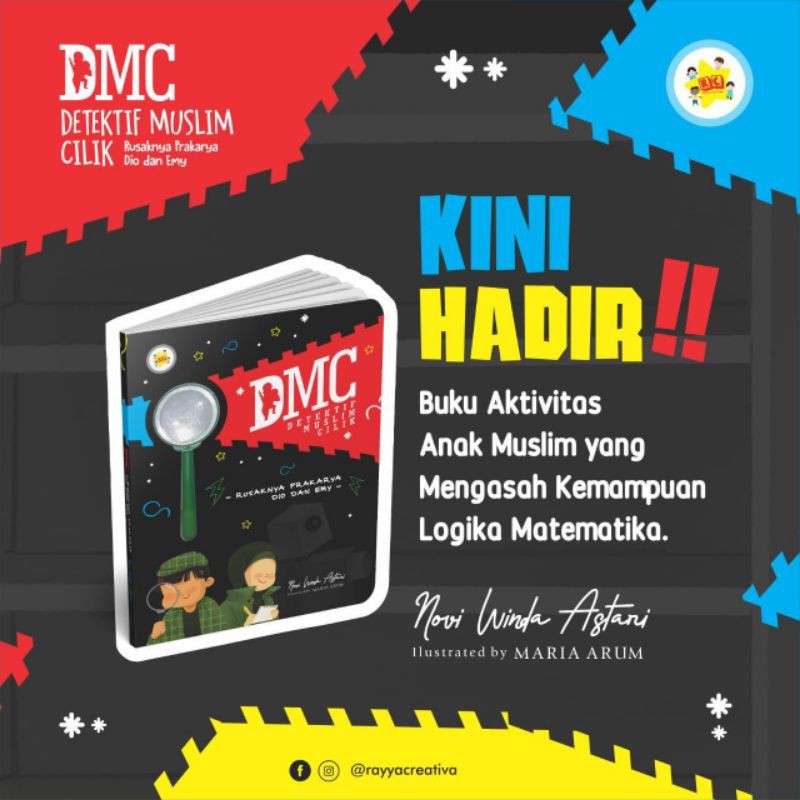 detektif Muslim cilik. buku aktivitas anak