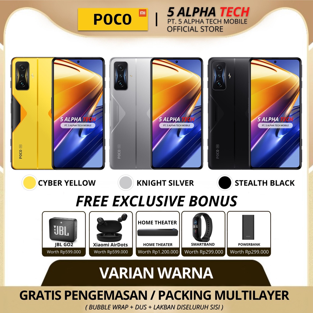 POCO F4 GT 5G 12/256GB GARANSI RESMI XIAOMI INDONESIA