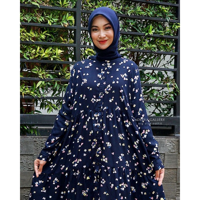 ADEEVA Flowy Tunik Jumbo Tunik Rayon Viscose