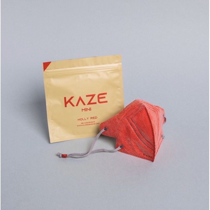 Kaze Mask [MINI Holly red-Fondant series]
