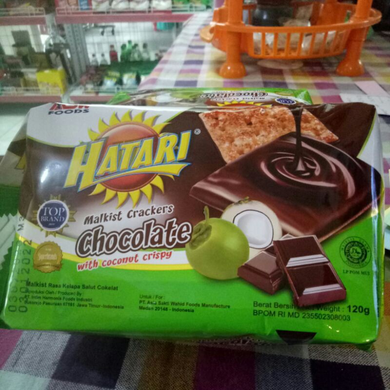 hatari malkist crackers chocolate