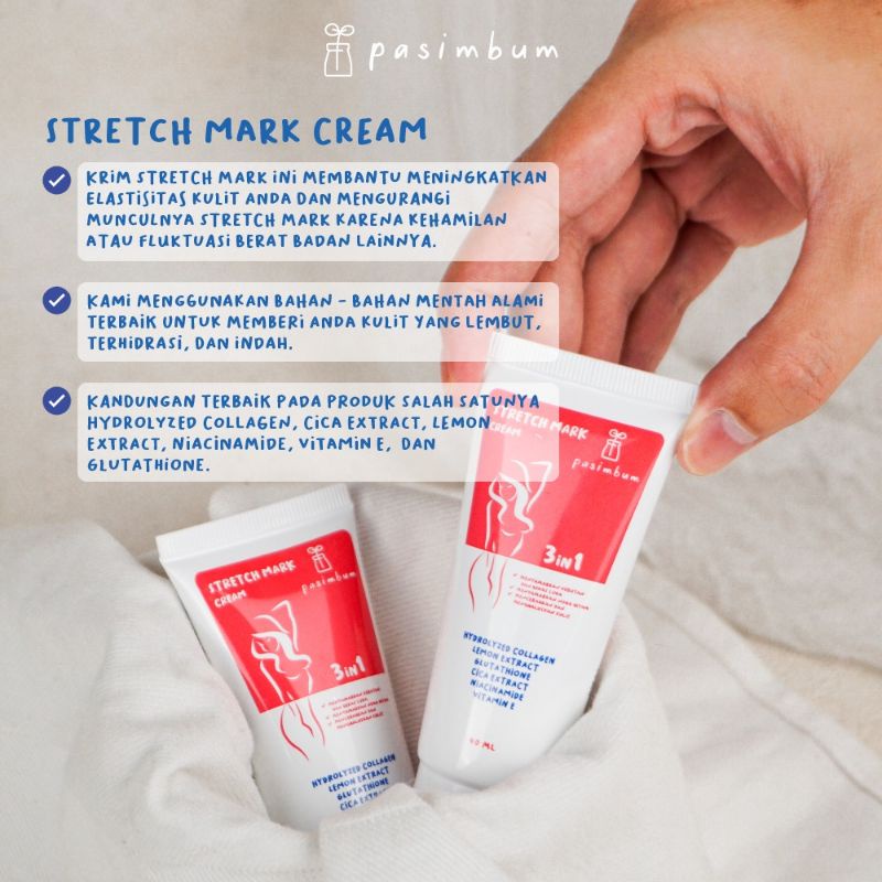 STRETCHMARK KRIM BPOM  - STRETCH MARK CREAM BPOM ORIGINAL - SELULIT CREAM - KRIM STRETCH MARK - KRIM SELULIT - PASIMBUM ORIGINAL