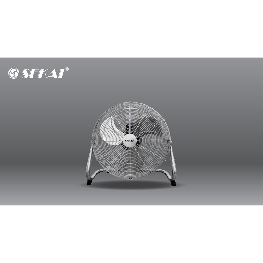 Kipas Angin Lantai Industri Sekai IFL-1850 Floor Fan 18 Inch Sekai Kipas Angin Meja Besi