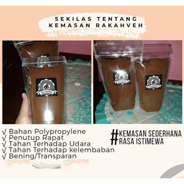 

Kopi Bubuk Robusta Asli100%