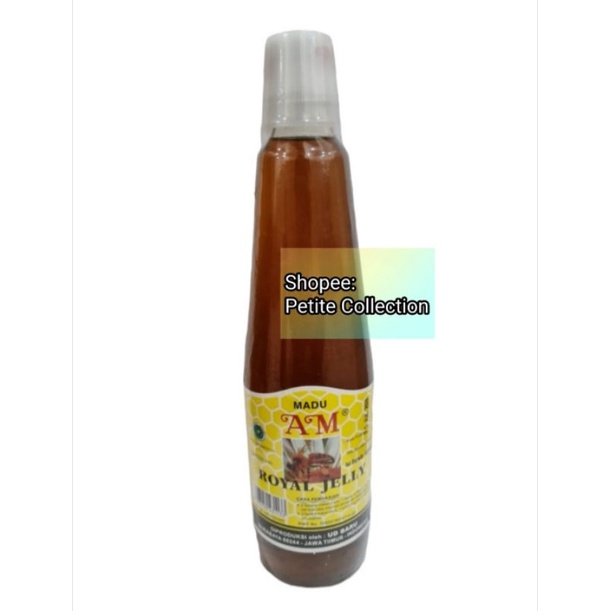 

Madu AM Royal Jelly - 625ml (Packing Bubblewrap + Kardus)