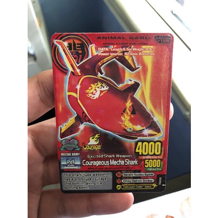 Animal Kaiser Courageous Mecha Shark