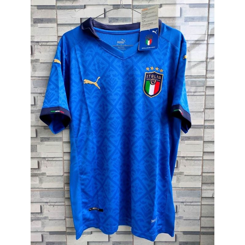 JERSEY BOLA ITALIA EURO 2021 HOME GO IMPORT