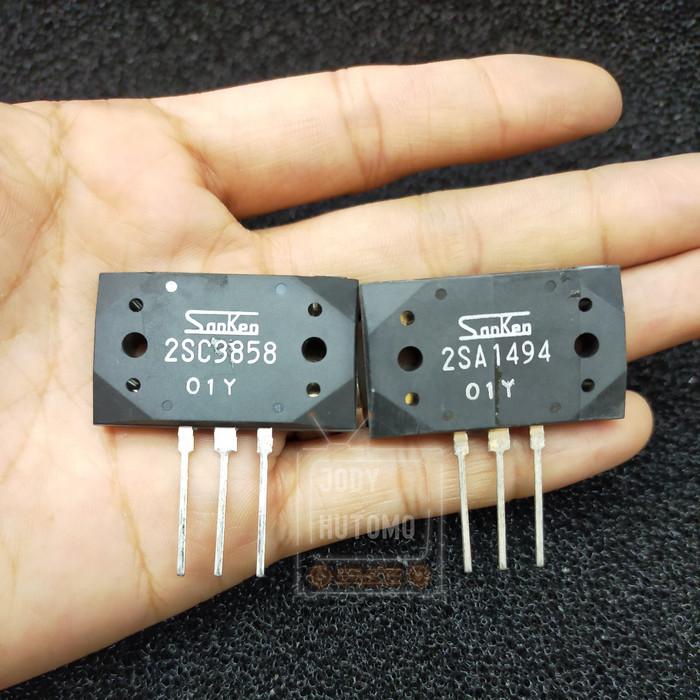 Transistor Final SANKEN ORIGINAL 2SC3858 2SA1494 01Y TR Sanken Ori