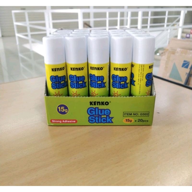 

RB GLUE STIK / LEM STIK KENKO ( 1 pak )