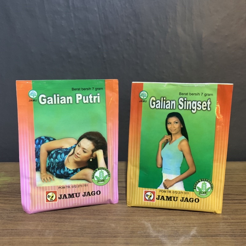 Jamu Galian Putri / Galian Singset Jamu Jago