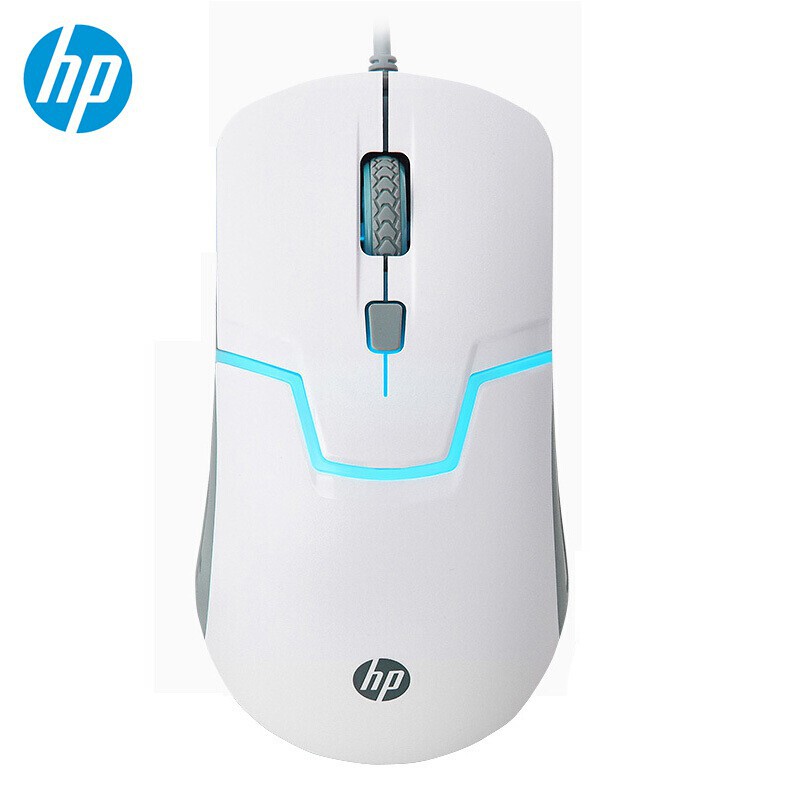 HP M100 Original Mouse Kabel USB Optical 1600DPI dengan Backlight