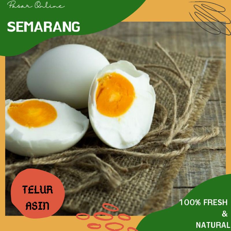 

Telur Asin / Telur Lauk / Enak / Fresh Segar / Makanan Sehat / Pasar Online Semarang Murah