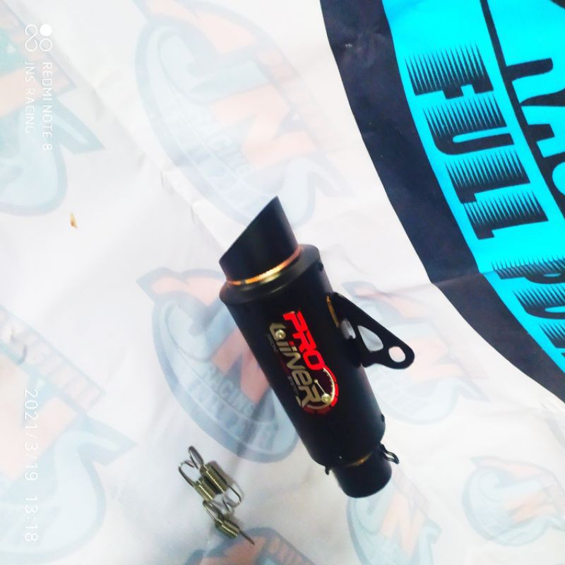 SILINCER PROLINER KNALPOT NINJA 250 FI R RR KARBU R25 CBR250RR Z250 MT250