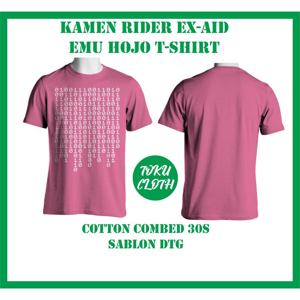 Kamen Rider Ex-Aid Emu Hojo T-Shirt / Kaos "01"