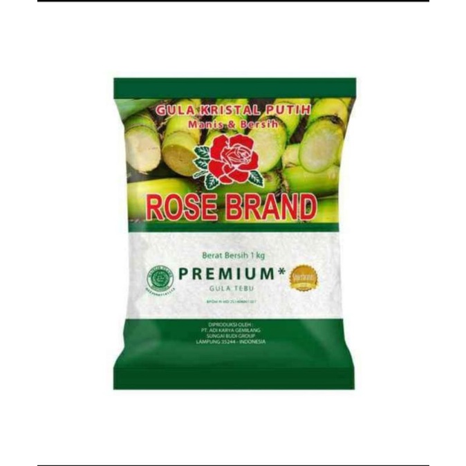 

gula pasir rose brand 1kg