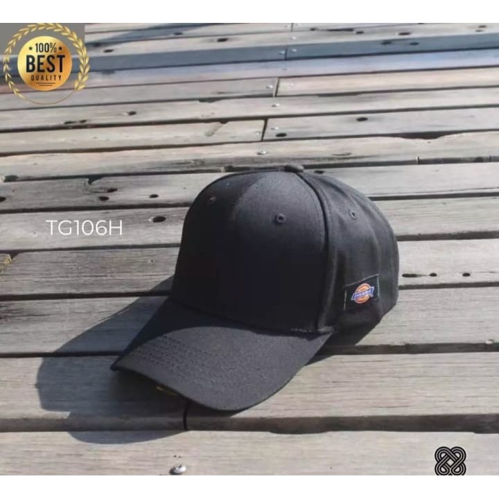 Topi baseball twill distro Dickies Gaya terbaru Buat Pria/Wanita Bayar Ditempat