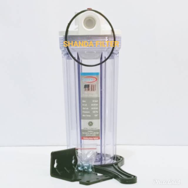 Housing Filter Air Eugen Clear 10" Drat 3|4 - Penyaring Air Berkualitas Tinggi