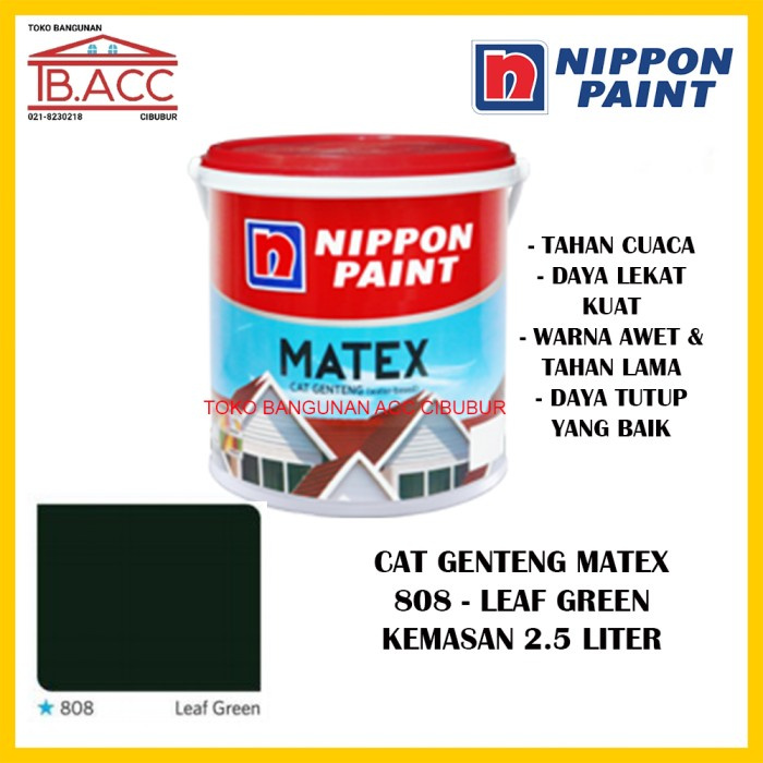 CAT GENTENG MATEX 808 LEAF GREEN