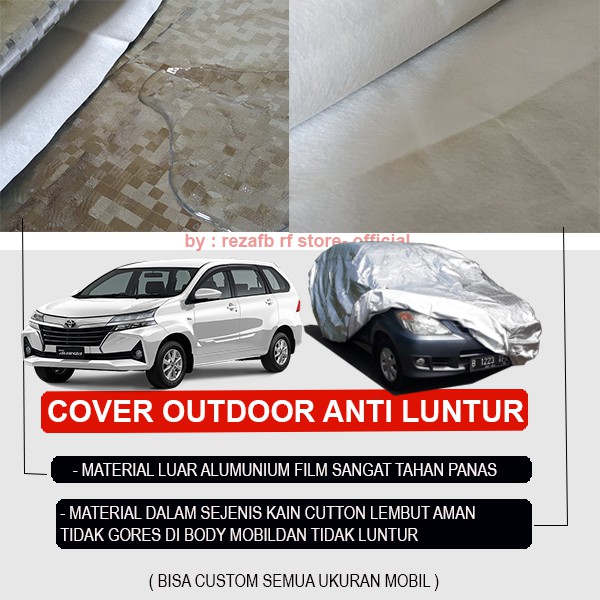 Body Cover Mobil OUTDOOR PREMIUM / Sarung Mobil AVANZA / Cover Selimut Mobil Avanza waterproof anti air agya/ayla/brio/avanza lama/avanza veloz/avanza 2021/avanza 2022/all new avanza/veloz 2022/veloz 2021/xenia 2022/xenia 2021/xpander/innova/mobilio/sigra