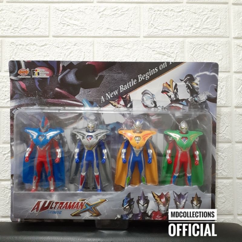 Mainan Ultraman X dengan Jubah | Action Figure