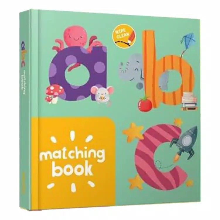 WIPE AND CLEAN : MATCHING BOOK ABC