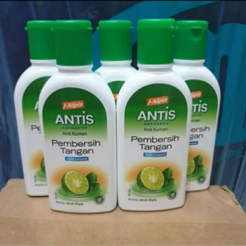 Antis handsanitezer gel 60ml jeruk nipis