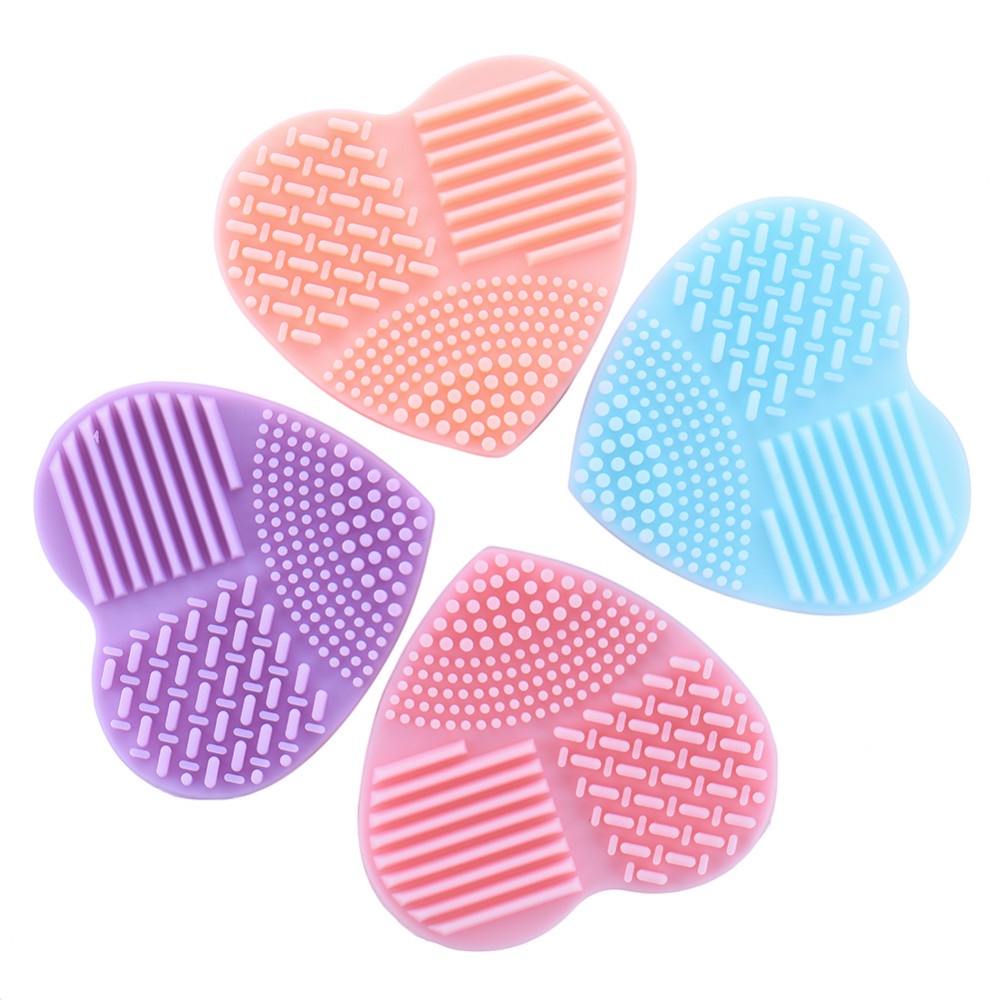 Pembersih Brush Make Up Silikon Pad Pembersih Kuas Make Up / Brush Cleanser Pad High Quality