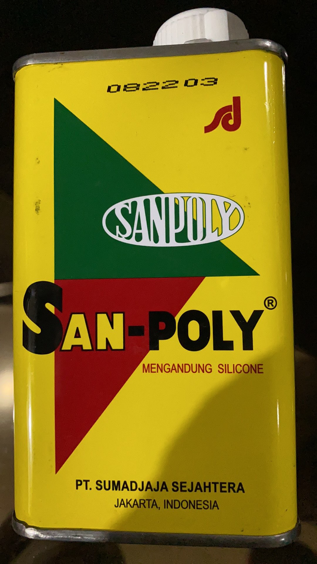 San Poly Pengkilap Serbaguna Sanpoly Polish Ukuran 250ml San-poly 250 Ml Sanpoli Logam Motor Mobil
